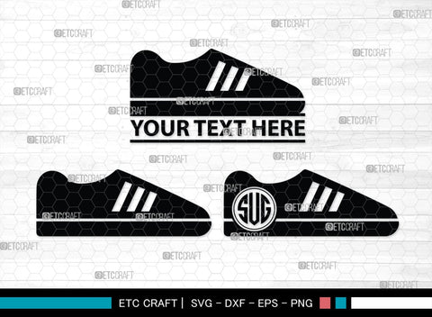 Man Shoes Monogram, Man Shoes Silhouette, Man Shoes SVG, Shoes Svg, Running Shoes Svg, Mens Footwear Svg, SB00202 SVG ETC Craft 