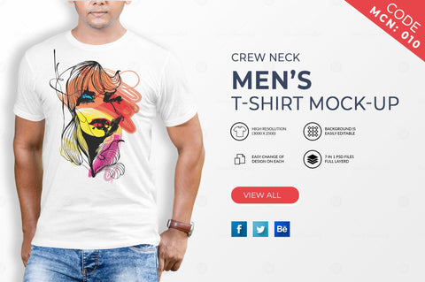Man T-Shirt Mock-Up Bundle Mock Up Photo SH_Tee store 