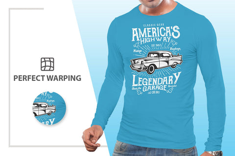 Man T-Shirt Mock-Up Bundle Mock Up Photo SH_Tee store 