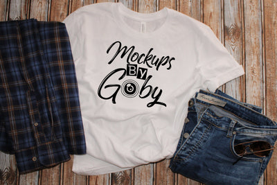 Man T-Shirt, Styled Mock Up, Flat Lay, Men Lifestyle, Shirt Male, Masculine Mockup, Mock Up Photo ArtStudio 