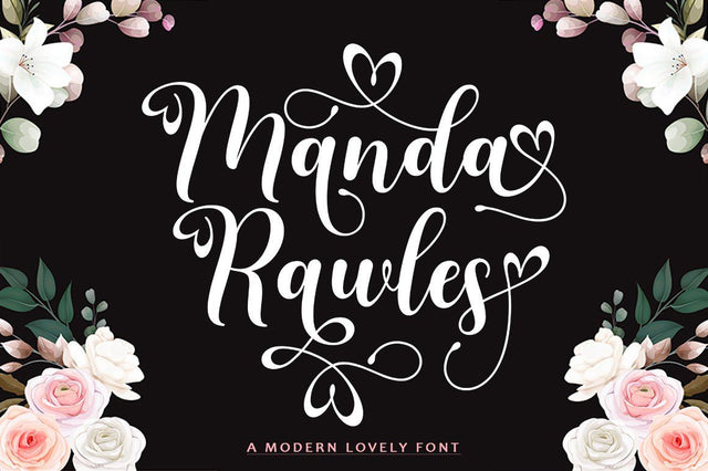 Manda Rawles Font WsStudio 