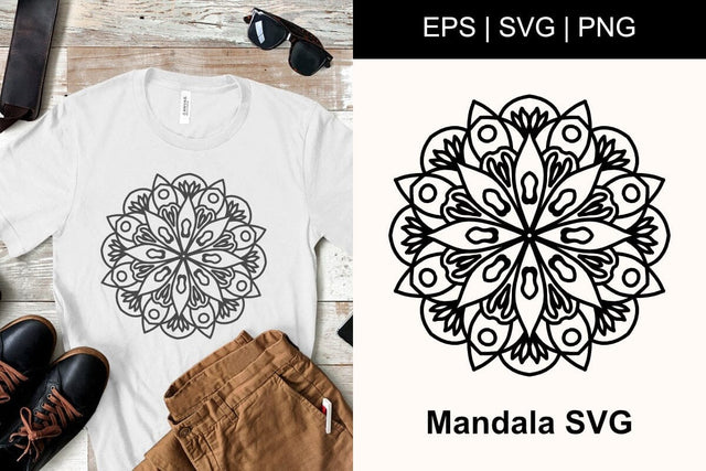 Mandala Art SVG Masyafi Studio 