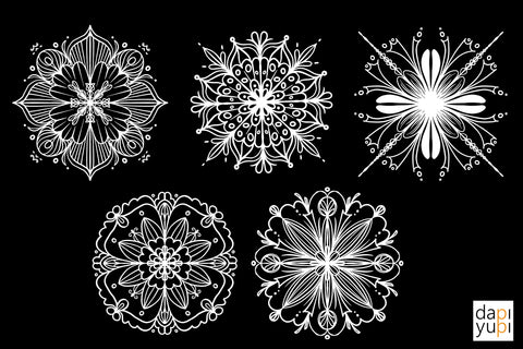 Mandala Bundle, Mandalas Vol.1 SVG dapiyupi store 