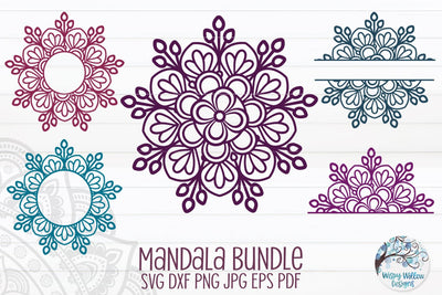Mandala Bundle SVG SVG Wispy Willow Designs 