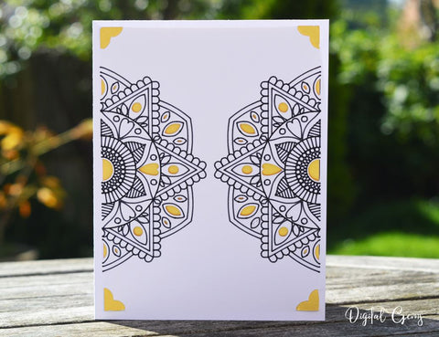Mandala card bundle! Now compatible with the Cricut Joy! SVG Digital Gems 