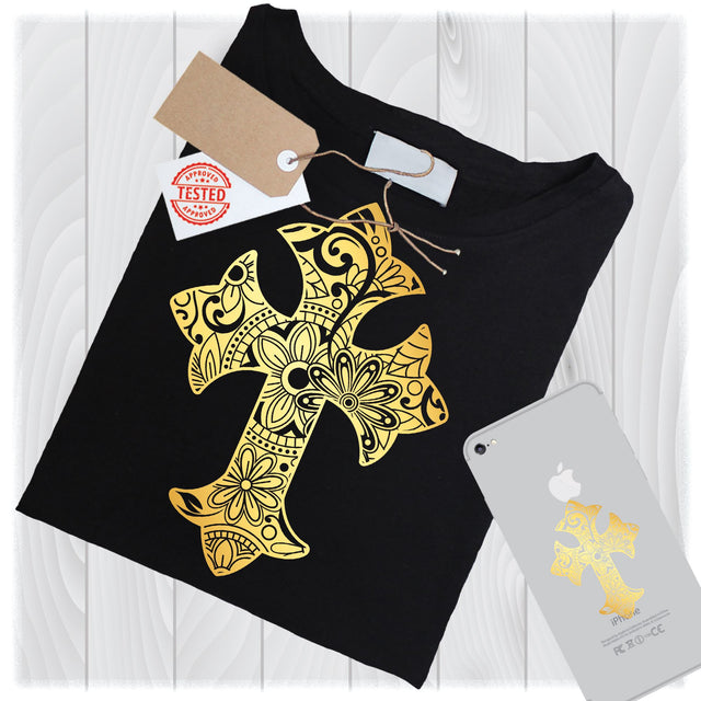 Mandala Cross SVG Files for Cricut Designs | Mandala Svg | Faith Cross Svg | Christian Svg Files | Family Cross Svg Cut File SVG My Sew Cute Boutique 