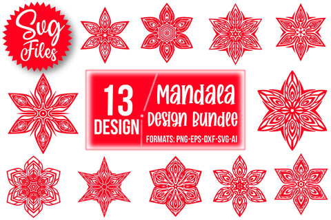 Mandala design Bundle SVG Rupkotha 