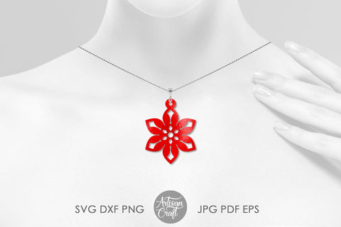 Mandala Earring SVG files for laser cutting SVG Artisan Craft SVG 