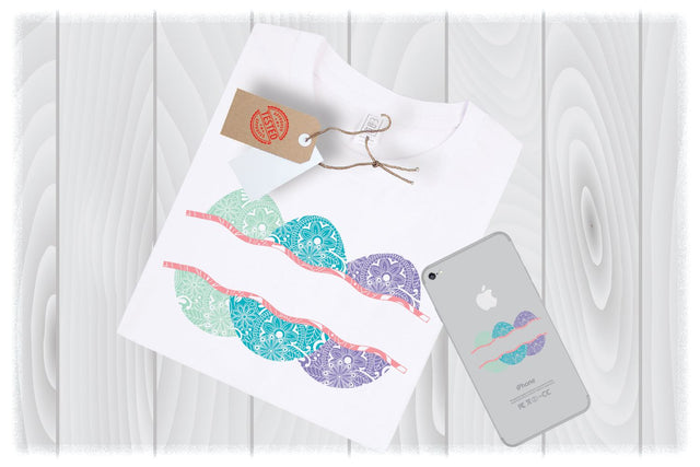 Mandala Easter Egg SVG Files for Cricut Designs | Easter SVG Files | Zentangle SVG Files SVG My Sew Cute Boutique 