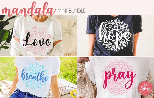 Mandala Mini Bundle | So Fontsy SVG So Fontsy Design Shop 