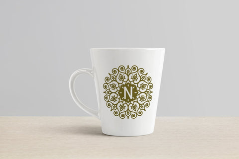 Mandala Monogram A to Z SVG SVG Slim Studio 