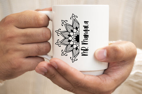 Mandala Monogram Design SVG, Mandala-V11 SVG SmmrDesign 