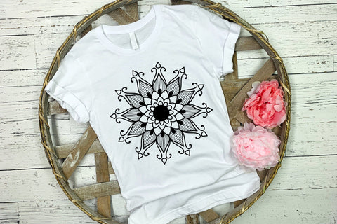 Mandala Monogram Design SVG, Mandala-V11 SVG SmmrDesign 