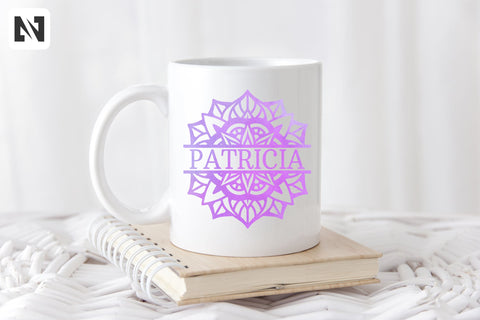 Mandala Monogram Svg Bundle, Mandala Svg, Split Monogram Svg SVG Pinoyart Kreatib 