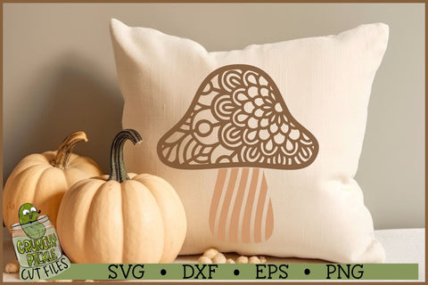 Mandala Mushrooms Mini SVG Bundle SVG Crunchy Pickle 