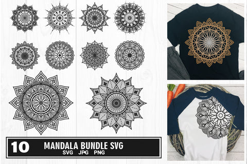 Mandala svg bundle cut file SVG vectorbundles 