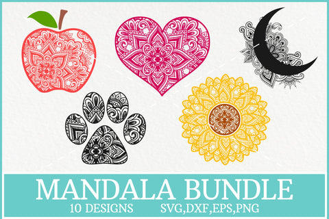 Mandala Svg Bundle, Pumpkin Mandala Svg, Sunflower Mandala Svg SVG Pinoyart Kreatib 