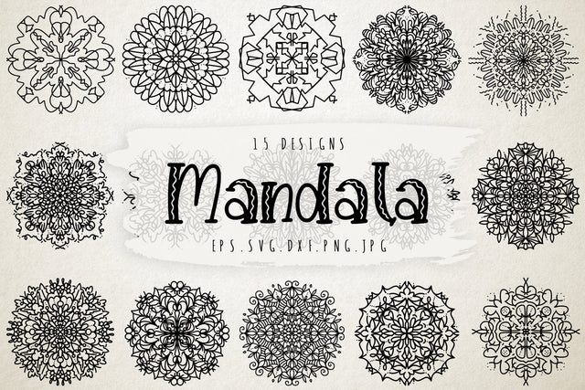 Mandala SVG Bundle Vol 3 SVG dapiyupi store 