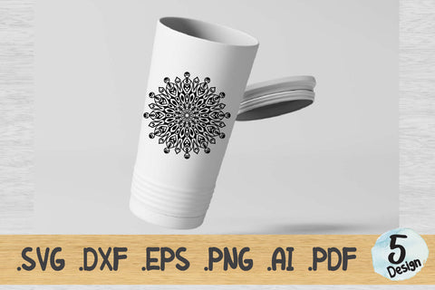 Mandala SVG Collection, Cut File Mandala design dxf SVG artnoy 