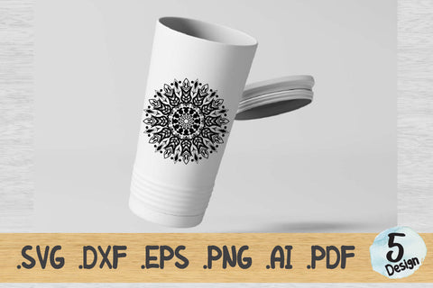 Mandala SVG Collection, Cut File Mandala design dxf SVG artnoy 