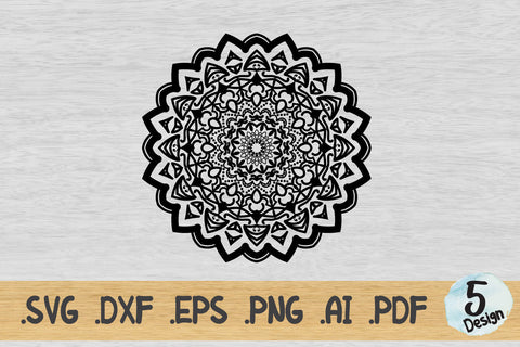 Mandala SVG Collection, Cut File Mandala design dxf SVG artnoy 