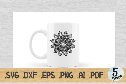 Mandala SVG Collection, Cut File Mandala design dxf SVG artnoy 