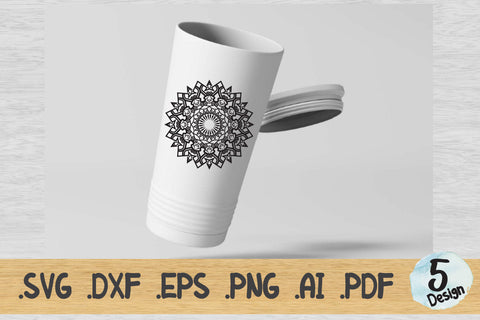 Mandala SVG Collection, Cut File Mandala design dxf SVG artnoy 