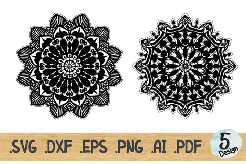 Mandala SVG Collection, Mandala Vector Pattern SVG artnoy 