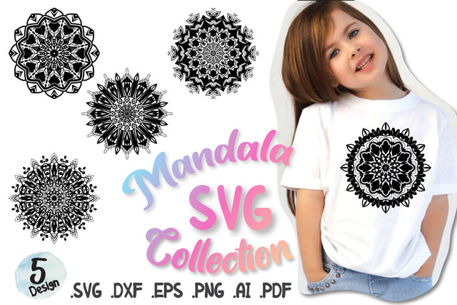 Mandala SVG Collection, Mandala Vector Pattern SVG artnoy 
