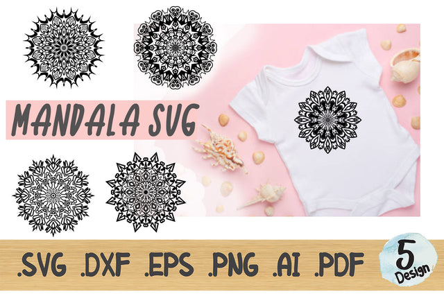 Mandala SVG Collection, Mandala Vector Pattern SVG artnoy 