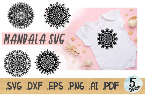 Mandala SVG Collection, Mandala Vector Pattern SVG artnoy 