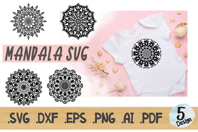 Mandala SVG Collection, Mandala Vector Pattern SVG artnoy 