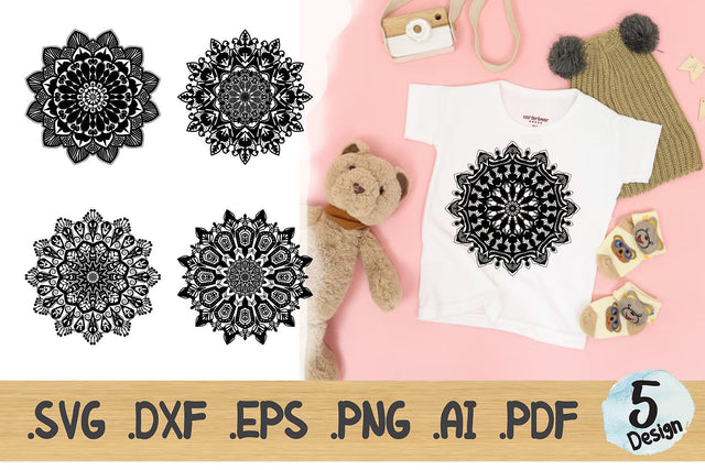 Mandala SVG Collection, Mandala Vector Pattern SVG artnoy 