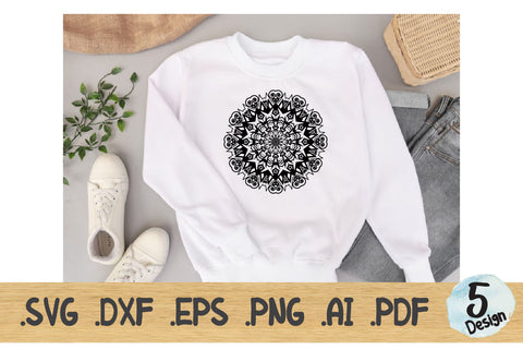 Mandala SVG Collection, Mandala Vector Pattern SVG artnoy 