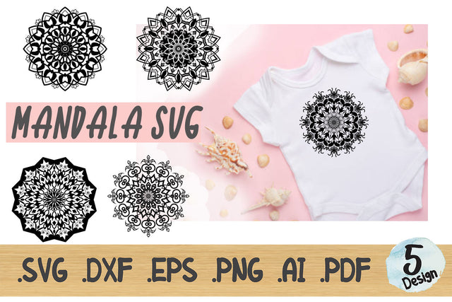 Mandala SVG Collection, Mandala Vector Pattern SVG artnoy 