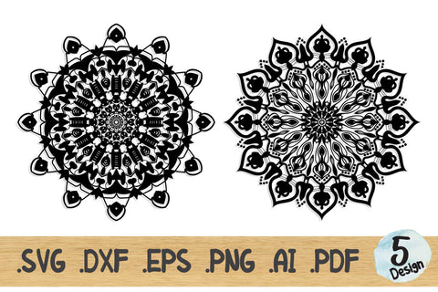 Mandala SVG Collection, Mandala Vector Pattern SVG artnoy 