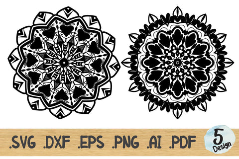 Mandala SVG Collection, Mandala Vector Pattern SVG artnoy 