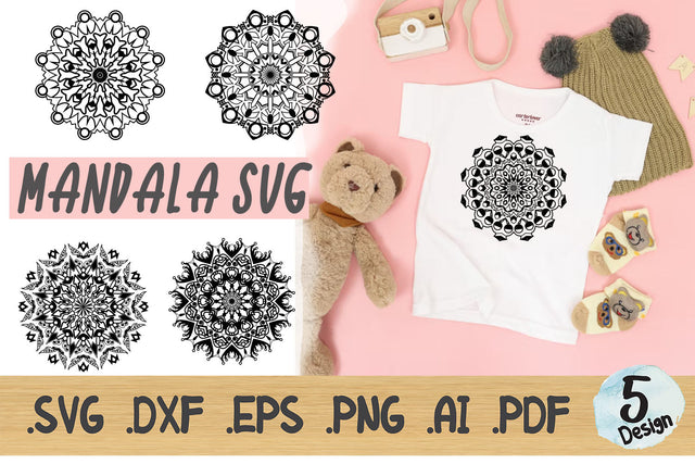 Mandala SVG Collection, Mandala Vector Pattern SVG artnoy 