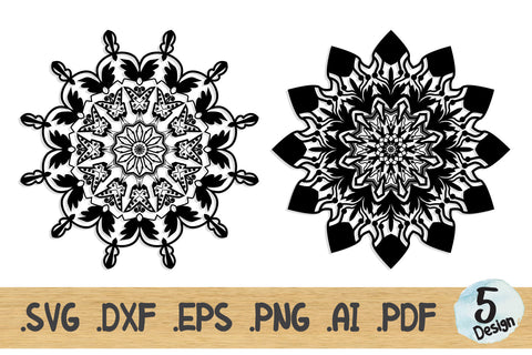 Mandala SVG Collection, Mandala Vector Pattern SVG artnoy 