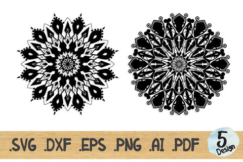 Mandala SVG Collection, Mandala Vector Pattern SVG artnoy 