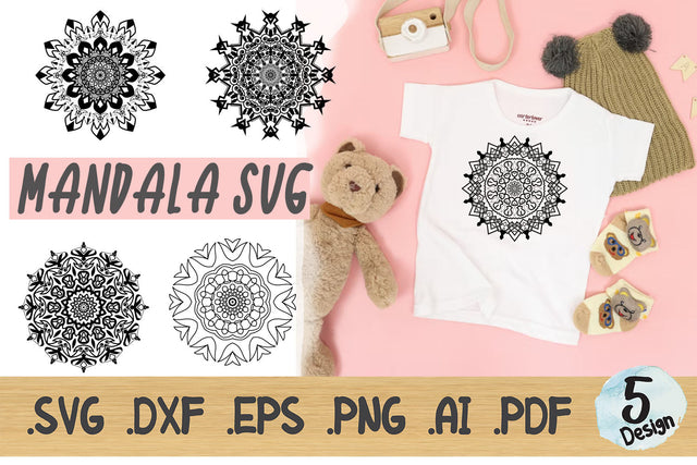 Mandala SVG Collection, Mandala Vector Pattern SVG artnoy 