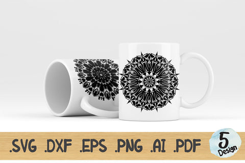 Mandala SVG Collection, Mandala Vector Pattern SVG artnoy 