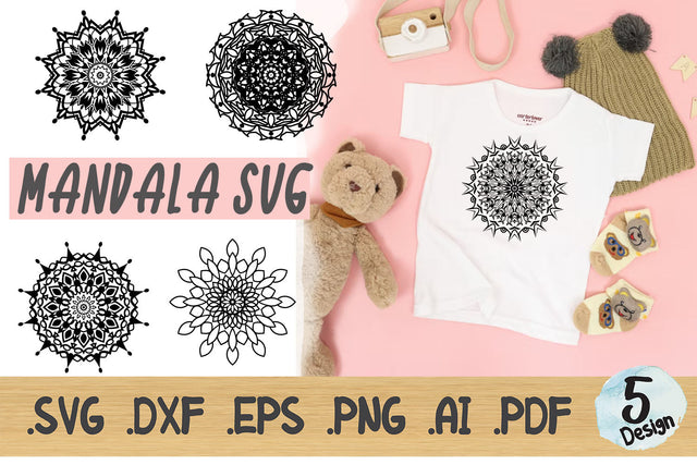 Mandala SVG Collection, Mandala Vector Pattern SVG artnoy 