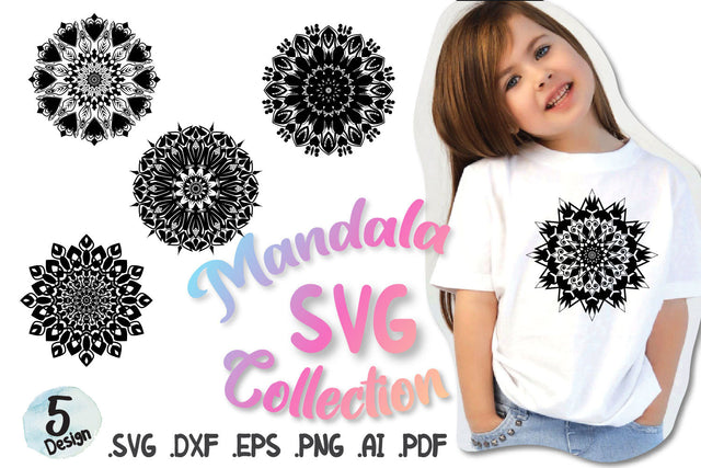 Mandala SVG Collection, Mandala Vector Pattern SVG artnoy 