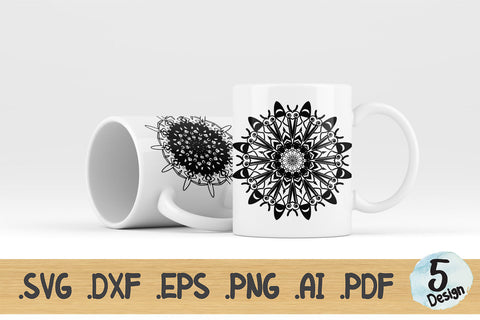 Mandala SVG Collection, Mandala Vector Pattern SVG artnoy 