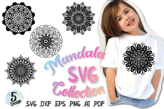 Mandala SVG Collection, Mandala Vector Pattern SVG artnoy 
