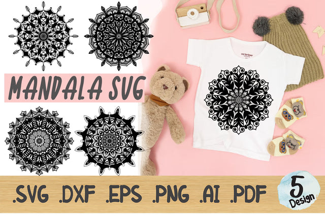 Mandala SVG Collection, Mandala Vector Pattern SVG artnoy 