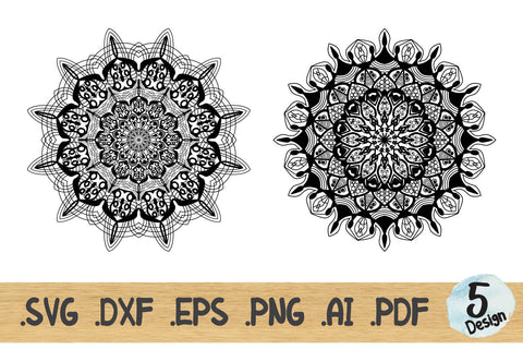 Mandala SVG Collection, Mandala Vector Pattern SVG artnoy 