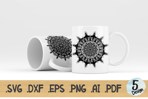 Mandala SVG Collection, Mandala Vector Pattern SVG artnoy 