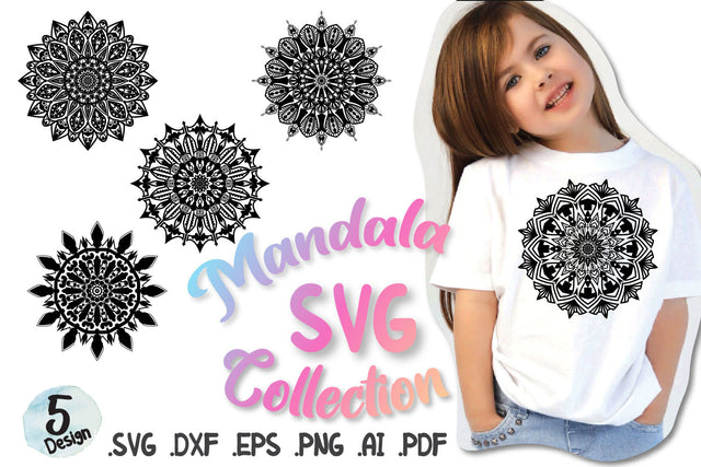 Mandala SVG Collection, Mandala Vector Pattern SVG artnoy 